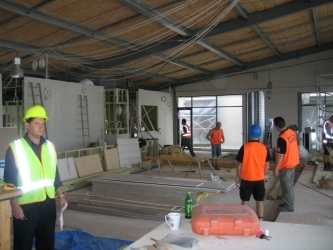 Pub sound installation