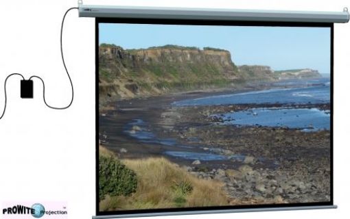 Picture of 188" 16:10 (4.06 x 2.54) motorised projection screen