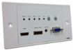 Picture of 3 input HDBT Auto Wallplate Scaler/Switcher TX