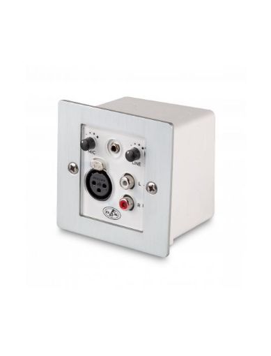 Picture of 2 Channel Audio Mixer, Wall-Panel Format