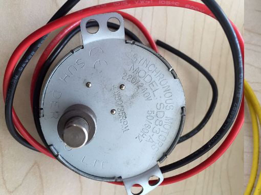 Picture of 30-36 RPM Motor for disco lights, 220V