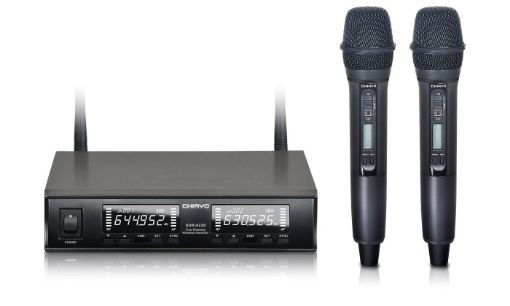 Picture of Dual Handheld Wireless Microphone System Package
