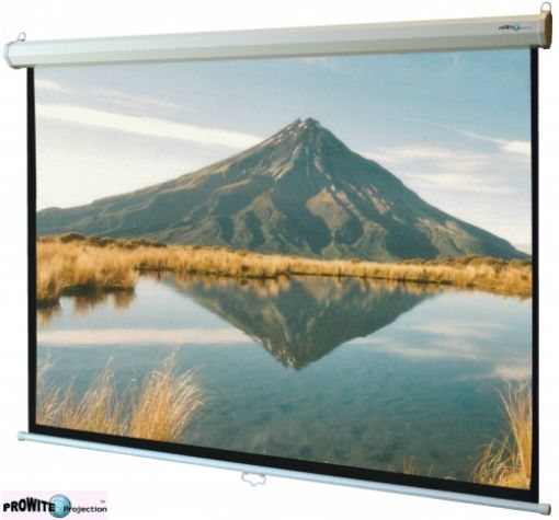 Picture of Manual projection screen, 16:9, 100", 1245x2215