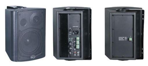 Picture of Active wall-mount monitor 5"+1.5" (white/pair)