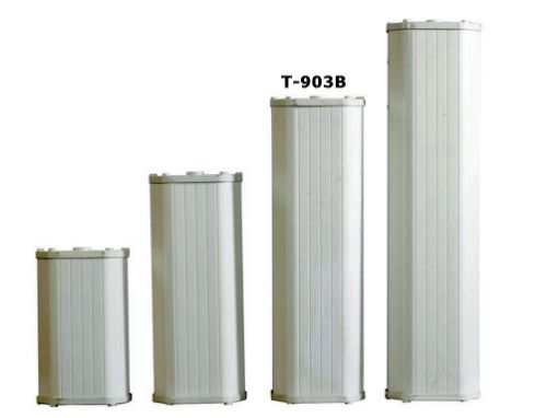 Picture of Outdoor Column Speaker, 30w, Full Range, White, IP66