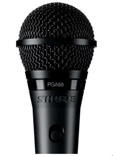 Picture of Shure PGA58 Vocal Microphone (with XLR cable)