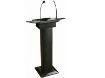 Picture of Lectern with 2 Wireless Mics, Built-in Speakers & Light
