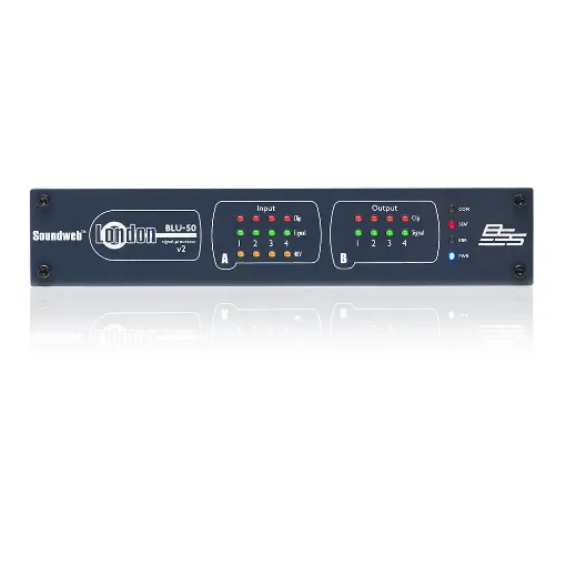 Picture of BSS-BLU50 V2 Networked Audio Signal Processor 4 x 4
