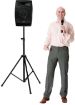 Picture of StagePro Portable PA with Mics, BT & Stand