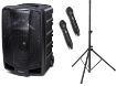 Picture of Apex Portable PA Set (2 Mics & Spkr Stand)