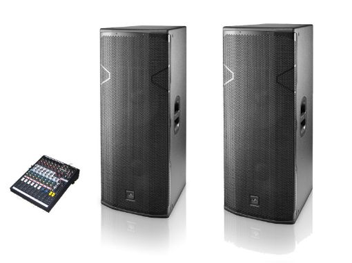 Picture of 2 x DAS VANTEC 215A Speakers + Mixer