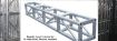 Picture of Truss Section. 2000mm long. 300mm Square
