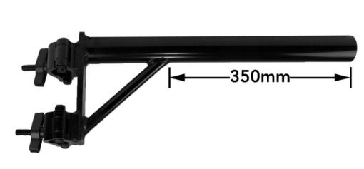Picture of Boom Arm Outrigger for Truss - Black, 350mm