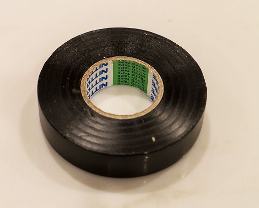 Picture of Electrical Insulation Tape 18mm x 20m Black PVC