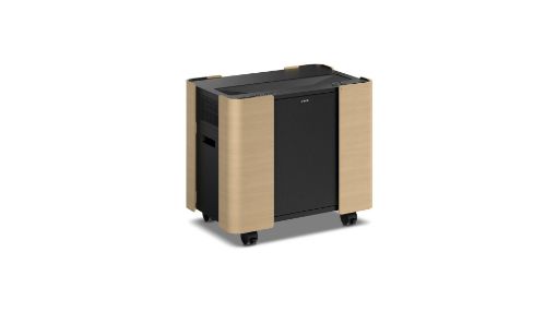 Picture of Mobile projector cart; Built-in USB Hub & power